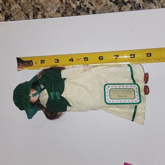 Russ Months to Remember porcelain doll March - Picture 7 of 7